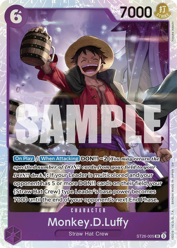 Monkey.D.Luffy (ST26-005) #ST26-005 (Starter Deck 26: PURPLE/BLACK Monkey.D.Luffy)