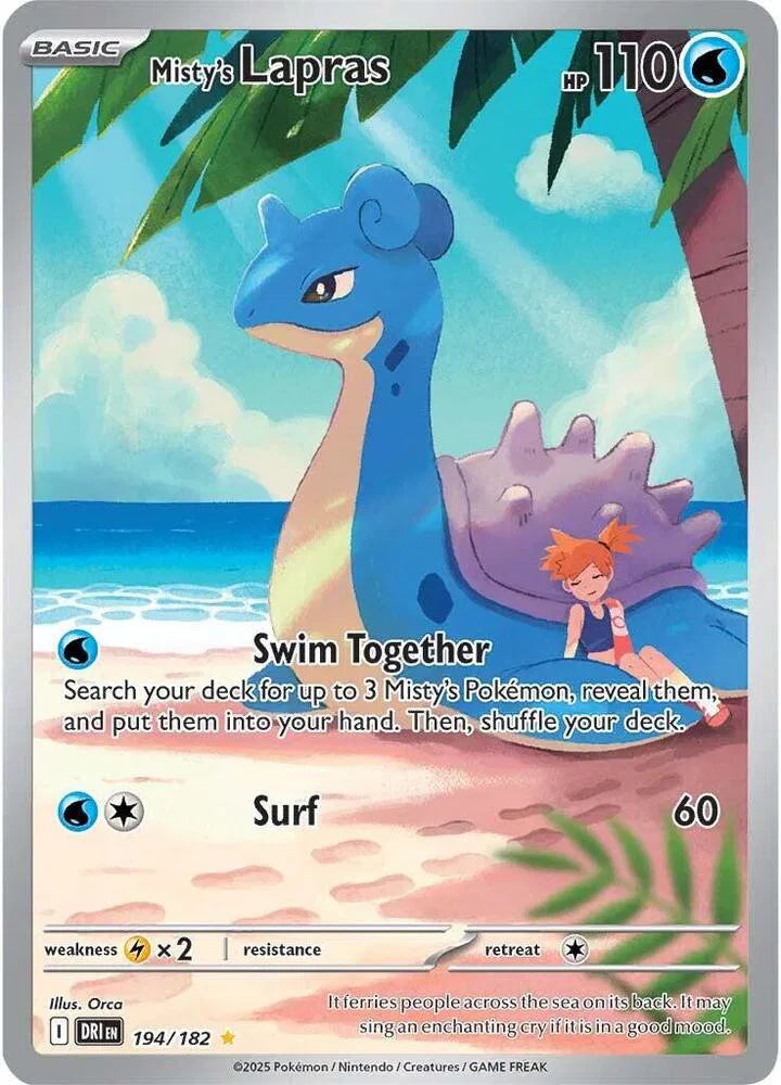 Misty's Lapras #194/182