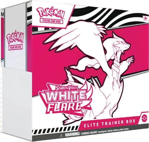 White Flare Elite Trainer Box
